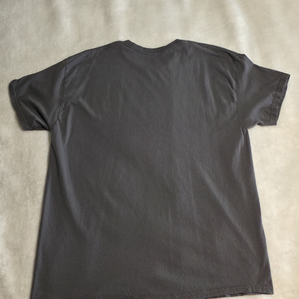 Nirvana Gray T-Shirt with Yellow Logo - Picture 3 of 4